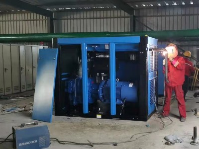 兩臺雙級壓縮空壓機遠赴貴陽，發光發熱......